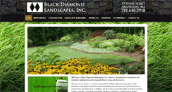 Desktop Screenshot of blackdiamondlandscapes.com